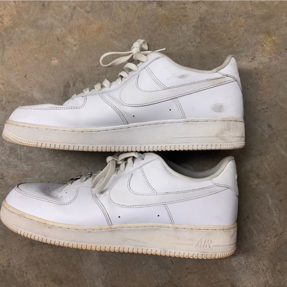 Nike Air Force 1 Low 07 White Sneakers Shoes Mens Size 15 - Picture 11 of 11